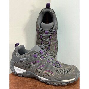 Merrell Yokota 2 Hiking Sneaker J85904 Grey/Purple Women's Size US 11 Outdoor